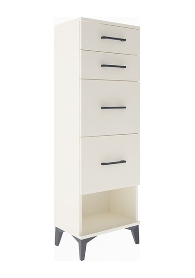 Arges Dolap 4 Çekmeceli 44x30x134 Aytaşı-aytaşı Aytaşı