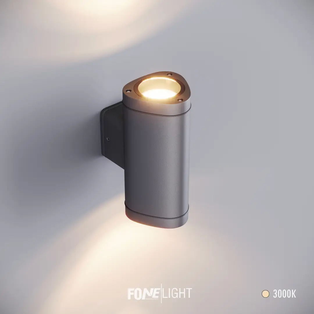 Fonelight Gala Alüminyum Çift Yönlü Modern Aplik Antrasit