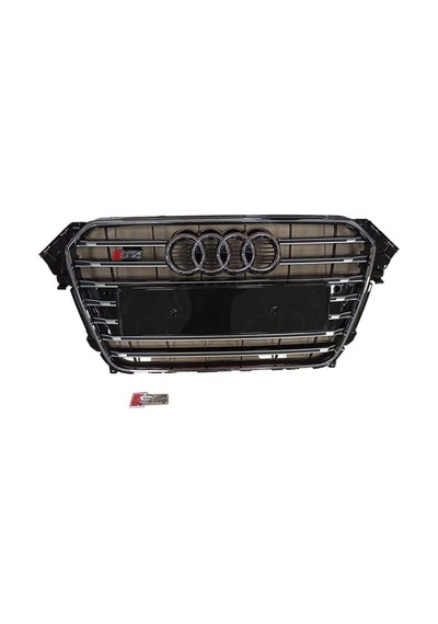 Audi A4 S4 Panjur Izgara Siyah 2013-2016