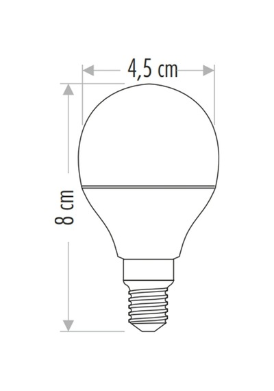 1 Adet Cata Ct 4233 6w Led Ampul 3200k Gün Işığı E14