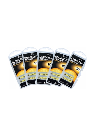 Duracell Activair PR70 10 Numara Pili 6 x 5'li