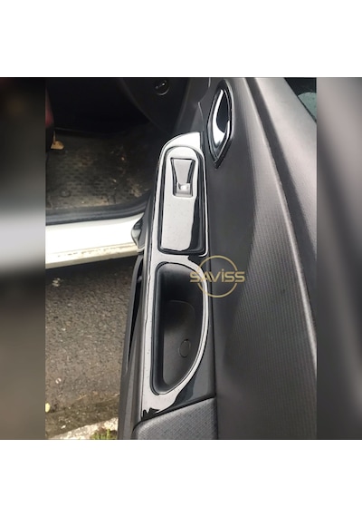Renault Clio 4 Joy Paket 40 Parça Full Set Torpido Maun Kaplama Piano Black (Parlak Siyah)