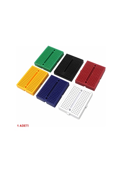 Syb-170 Renkli Mini Bread Board Breadboard 170 Hücre