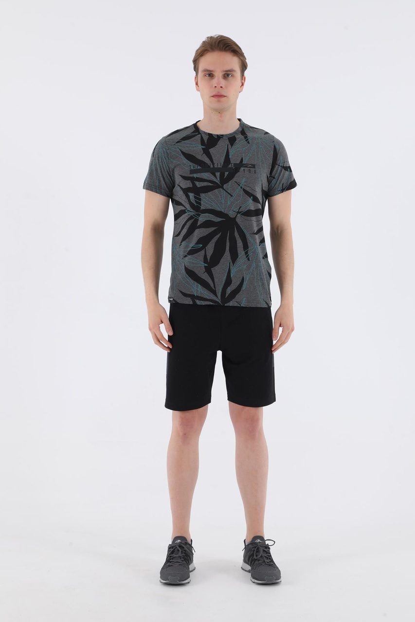 Maraton Sportswear Regular Erkek Basic Siyah Şort 21042-siyah