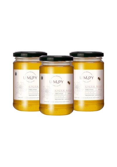 Umay Herbal Organik Çiçek Balı Poliflora 3 x 850 G