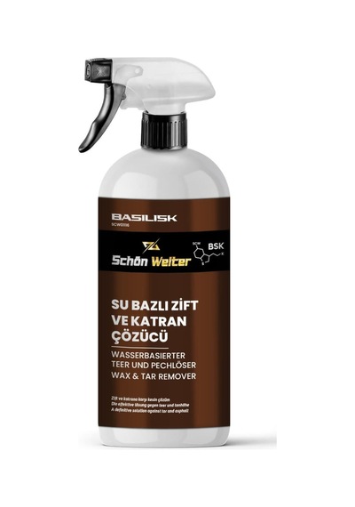 Araç Oto Su Bazlı Zift Ve Katran Sökücü Sprey 500ml Basılısk