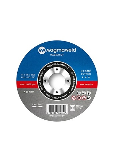 Magmaweld 115 x 3 Kesme Taşı Magmacut 10 Adet