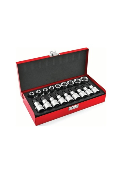 Dht 1/2 Torx Lokma Seti İç Dış 18 Parça