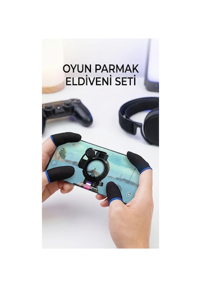 Oyuncu Parmaklık Eldiveni, Hassas Kontrol Ve Dayanıklılık İle