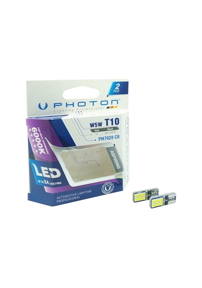 Photon W5W T10 Ph7020 Can-Bus Özel Plaka Led 1 Seri