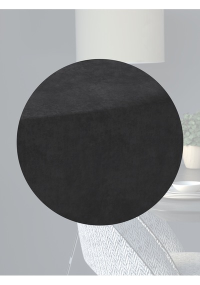 Kadife Efektli Duman Grisi Rengi Aura Serisi Runner 40 X 140 Duman Gri