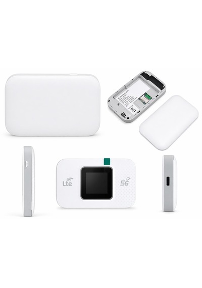 Kablosuz Mini Wifi Pro Lte 4g Modem 3.000mah Sim Kartlı 300mbps Yüksek Hızlı Kablosuz Yönlendirici Cep Telefonları Dizüstü Bilgisayarlar Ve Tabletler İçin Uygun 10 Cihaza Kadar Bağlantı Taşınabilir