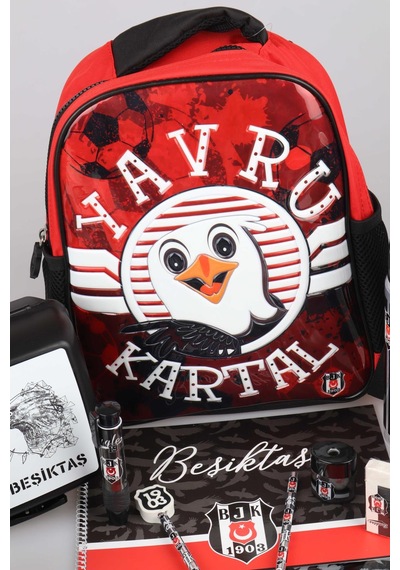 Lisanslı Beşiktaş "yavru Kartal" Tek Bölmeli Küçük Boy 32 Cm Anaokul Çantası,beslenme Kabı,500 Ml Matara İle Full Kırtasiye Seti Altın Lisanslı Beşiktaş "yavru Kartal" Tek Bölmeli Küçük Boy 32 Cm Anaokul Çantası,beslenme Kabı,500 Ml Matara İle Full Kırtasiye Seti Altın