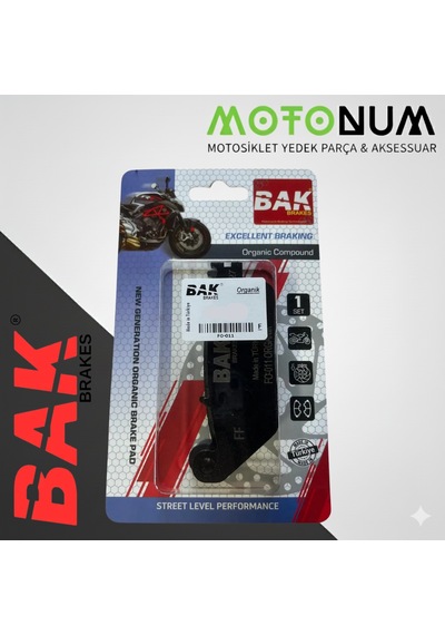 Bmw C 650 Sport Arka Fren Balata-organik-bak- Yerli Üretim -bk0047