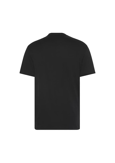 Calvin Klein Erkek Logo Nakışlı Supima Pamuk T-shirt - Siyah Black