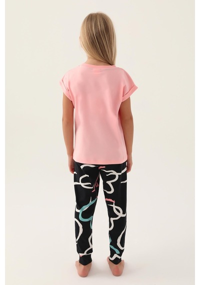 Roly Poly 3399 Garson Sweet Kız Çocuk Pijama Takımı 001
