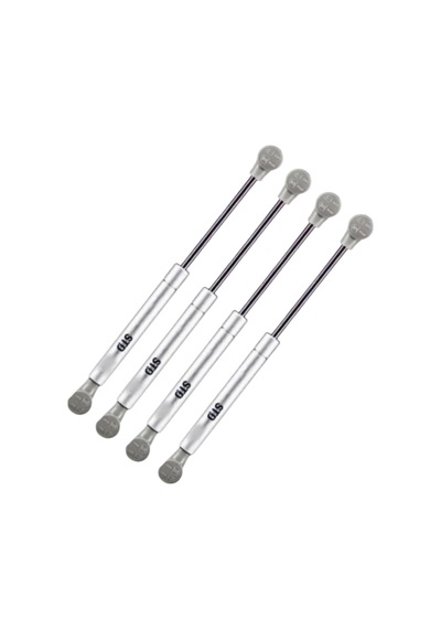 Dolap Amortisörü, Mutfak Dolabı Kapak Pistonu, 80n, 27cm, Yumuşak Kapanma, Kolay Montaj, 4 Adet Diğer