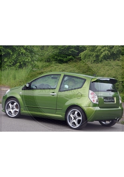 Citroen C2 Yan Marşpiyel Takımı Fiber Astarlı