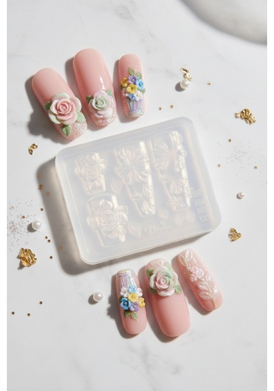 Nail Art Silikon Kalıp 3d Nail Art Desen Kalıbı, Tırnak Süsleme Desen Charm Tırnak Çarm 39 Nail Art Silikon Kalıp 3d Nail Art Desen Kalıbı, Tırnak Süsleme Desen Charm Tırnak Çarm 39