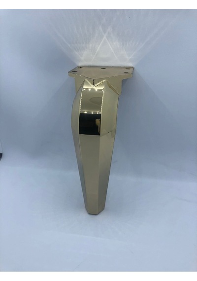 PLASTİK,18 CM GOLD KAPLAMA,BERJER,KOLTUK,MOBİLYA AYAĞI (4 ADET)