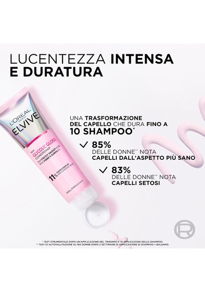 L Oréal Paris Elvive Glycolic Gloss Saç Bakım Seti: Şampuan 200 Ml, Saç Kremi 150 Ml Ve Durulanmayan Serum 150 Ml, 3 Ürün Belirtilmemiş
