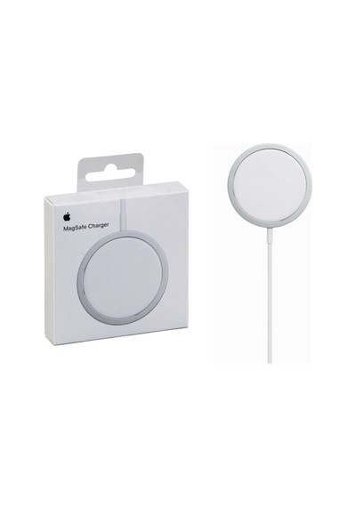 İphone Uyumlu Magsafe Charger Kablosuz Şarj Aleti Beyaz