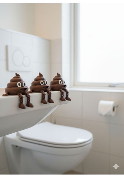 Banyo Dekoratif Kaka Figür/biblo