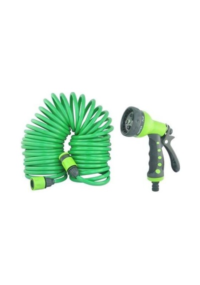 Spring Garden 507950 Spiralli Hortum Seti 15 Mt Fıskiye Tabancalı