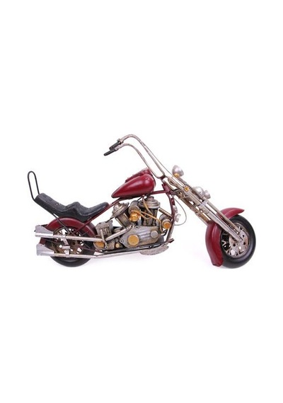 Dekoratif Metal Motosiklet Biblo Dekoratif Hediyelik -