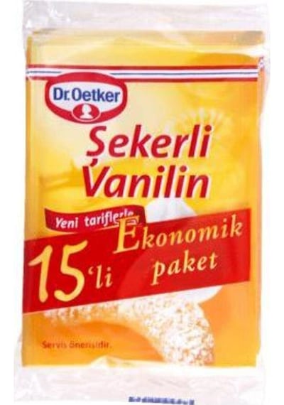 Dr.oetker Şekerli Vanilin 15 Li Eko Paket