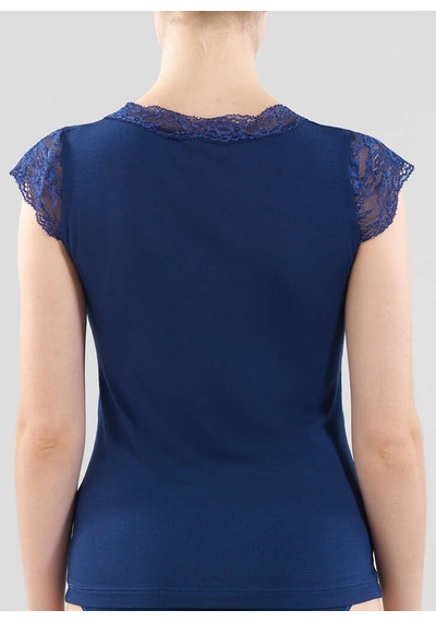 Blackspade Kadın T-Shirt 1348 - Lacivert
