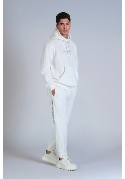 Lufian Erkek Brave Sweatshirt 112030152 Kırık Beyaz Kırık Beyaz