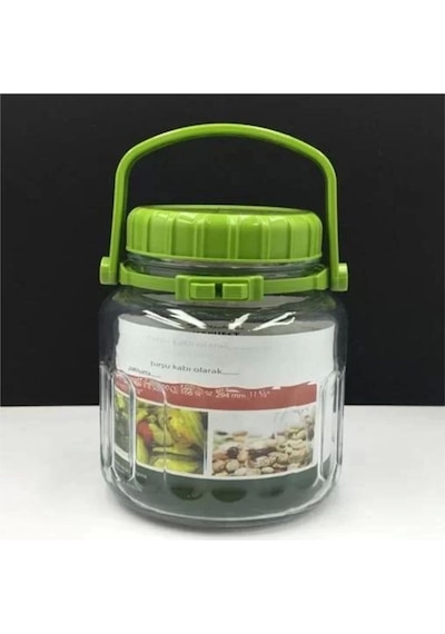 Paşabahçe 80601 Harvest Kapaklı Cam Kavanoz 2 Lt
