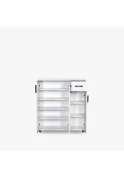Ayakkabılık Çok Amaç Model Parlak Beyaz Hard Suntalem Demonte 5R (459778063) Beyaz