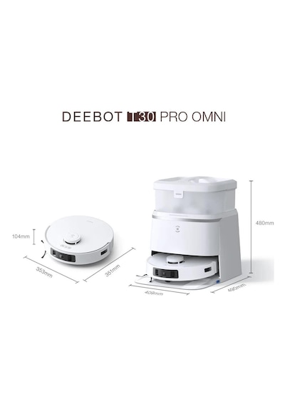 Ecovacs Deebot T30 Pro Akıllı Robot Süpürge ve Paspas