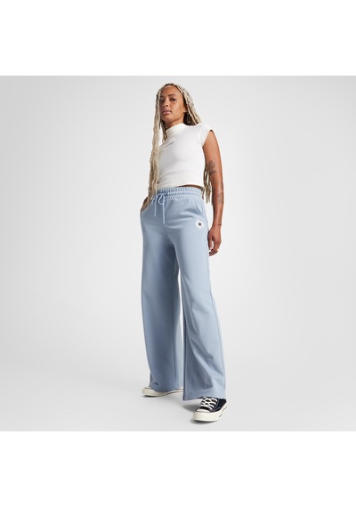 Converse Classic Kadın Loose Fit Mavi Eşofman Altı