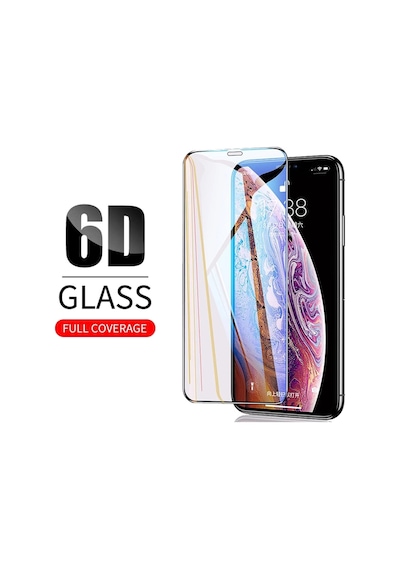 Apple iPhone 16 Uyumlu Ekran Koruyucu 6D Kırılmaz Cam - Extra Darbe Koruma - Ekranı Tam Kaplar