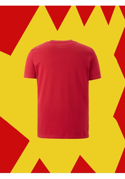 Gsstore Galatasaray Lisanslı 5 Yıldızlı Özel Kırmızı T-shirt Kırmızı