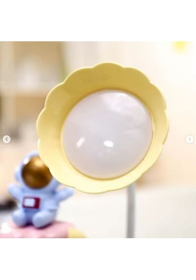 Larimar Çocuk Odası Ay Ve Astronot Desenli Gece Lambası - 9081067415618lmr Çok Renkli