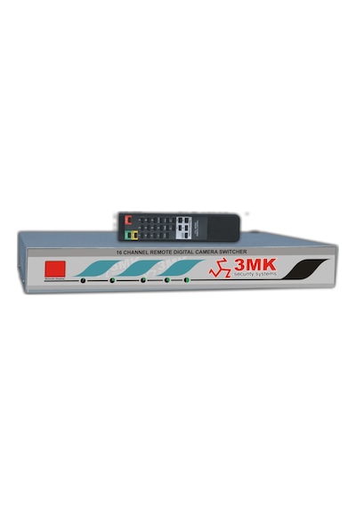 3Mk 16 Kanal Kamera Seçici - Kanal Seçici Sesli Switcher