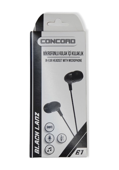Concord E1 Mikrofonlu Kulak İçi Kulaklık