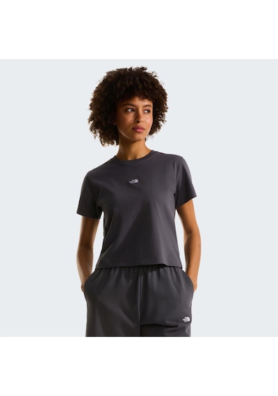 The North Face W Essentıal Regular Short Sleeve Cutıe T Kadın Tişört Nf0a8gr1rhı1 Gri