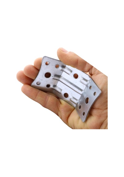 Açılı Köşe Birleştirme 135 Bağlantı Aparatı 4 Adet Mobilya Köşebent Sacı Gönye Metal 35x35x50 Mm Genel 65992377
