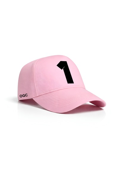 Ogc 1 Sayısı Unisex Şapka Pembe