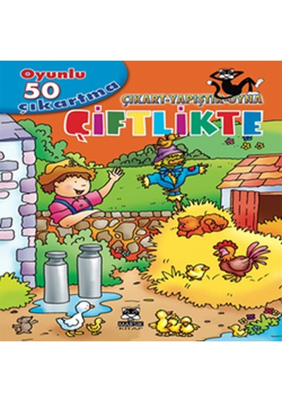Çıkart - Yapıştır - Oyna Çiftlikte- Marsık Kitap