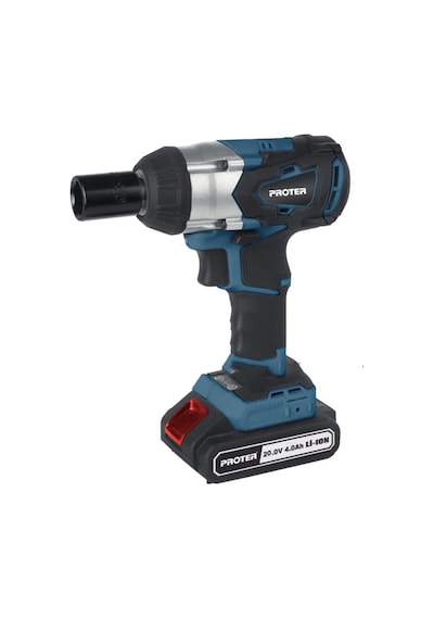 Proter PST460 WS 20 V 4.0 Ah Kömürsüz Darbeli Şarjlı Somun Sıkma Makinası