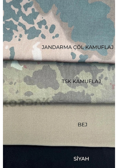 Tactical Haki Askeri Bandana Buff - 17 Şekilde Kullanılabilir Haki