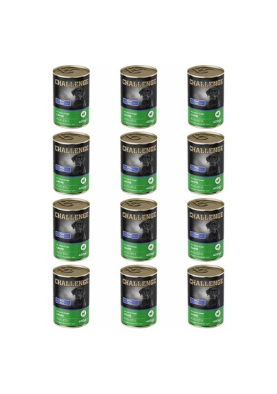 Challenge Köpek Konserve Mama Kuzulu X 12