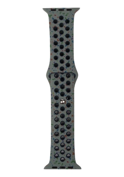 Apple Uyumlu  Watch  40mm Kordon Yeni Seri 2023 Krd-02 Silikon Strap Kayış