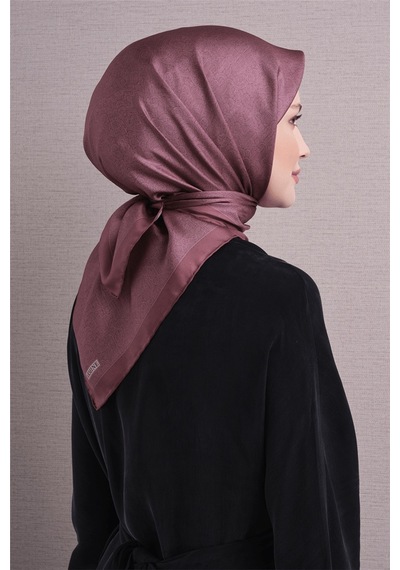 Armine İpek Eşarp 2027 Kış - 9601-04 Gül Kurusu Twill